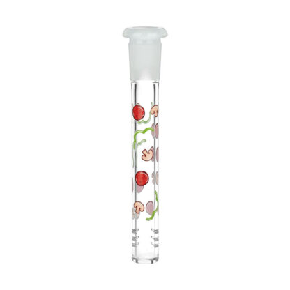 Pulsar Pizza Design Glass Beaker Water Pipe - 7.75" / 14mm F - Image 6