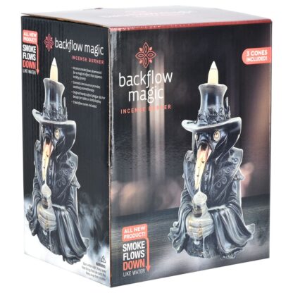 Plague Doctor Backflow Incense Burner - 7" - Image 3