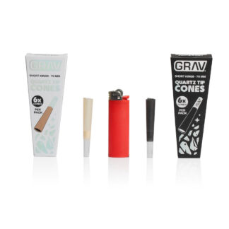 GRAV® Short Kings Quartz Tip Cones